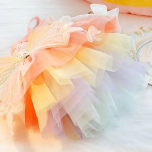 Shine Like Rainbow Bridal Wedding Birthday Party Dog Dress