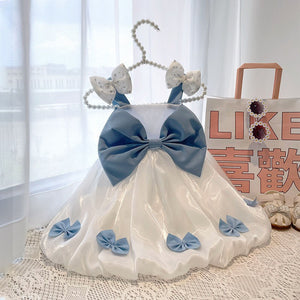 Dog Wedding Attire Bridesmaid Bridal Dress