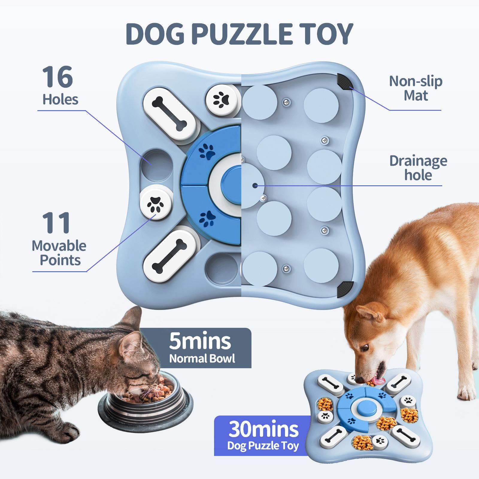 Canine Think & Feed Puppy Dog Interactive Puzzle Toys