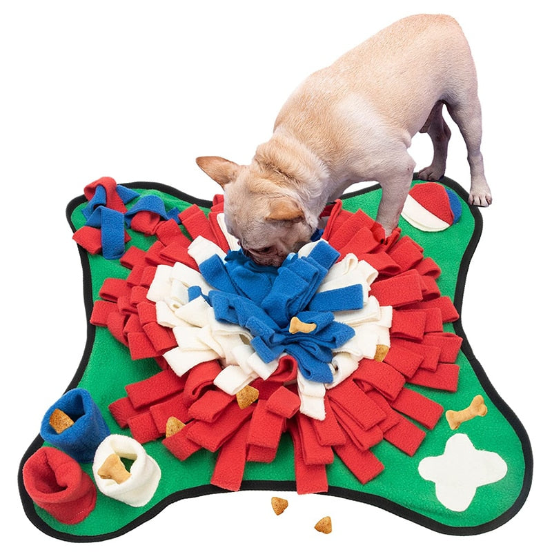 PawPrint Snuffle Haven Mat Puppy Dog Interactive Toy