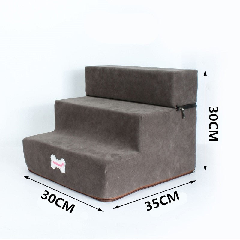 Poppy Anti-slip Removable Dogs Bed Stairs Pet Supplies
