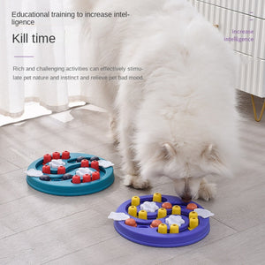 BrainyBowl Foodie Fun IQ Training Puppy Dog Interactive Toys