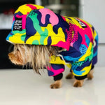 Camouflage superwarm bomber winter windbreaker waterproof rain coat/ jacke-happy paws dog lounge