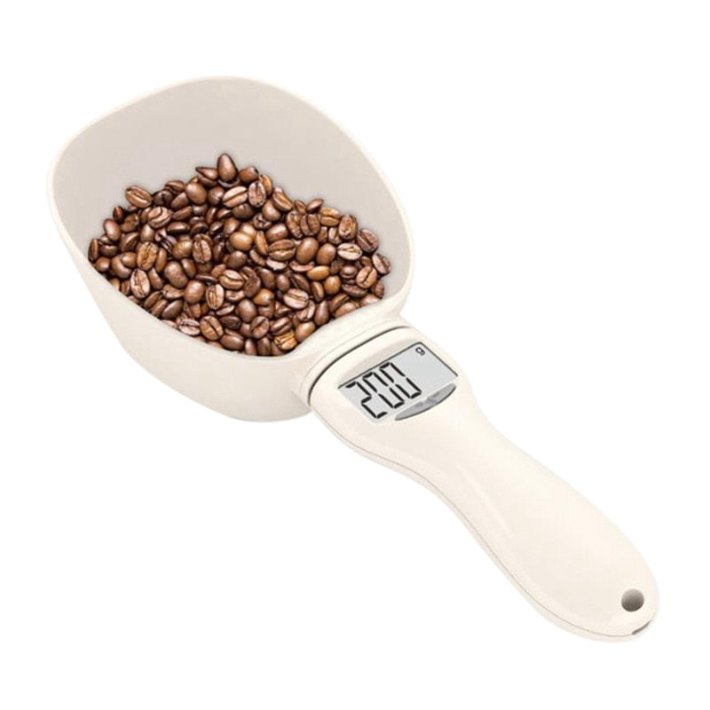 smart digital dog food measuring cup spoon